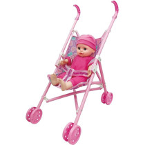 Hayati Baby Amoura My First Doll Stroller, 14 Inch, K0011