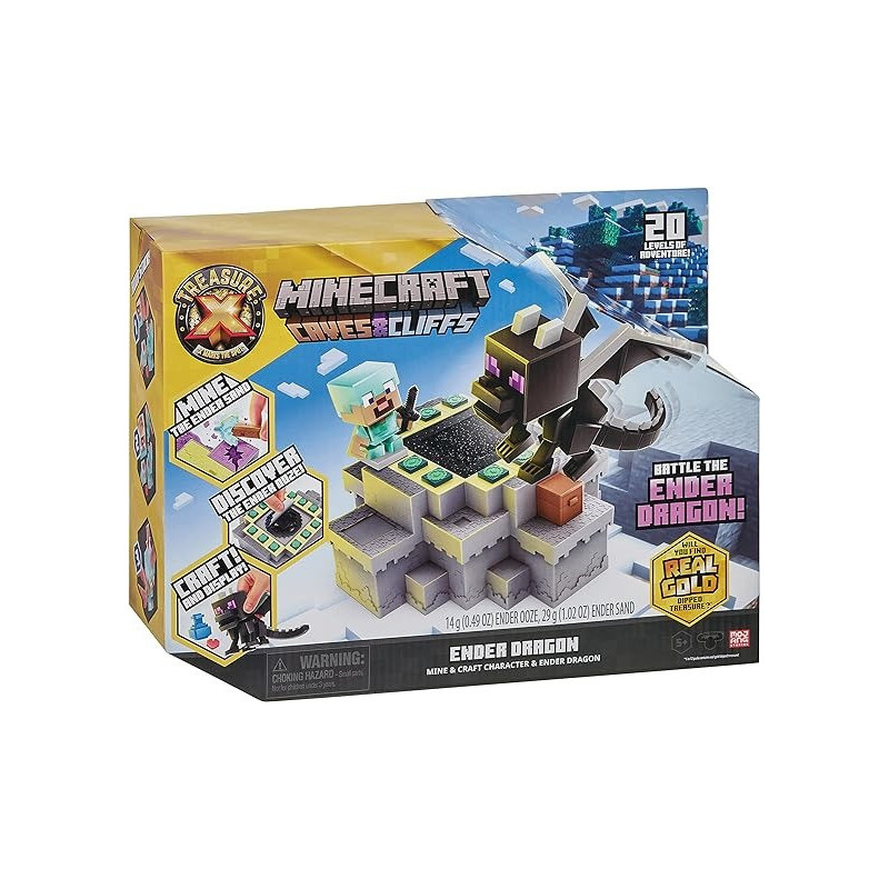 Treasure X Minecraft Ender Dragon Playset, 41677