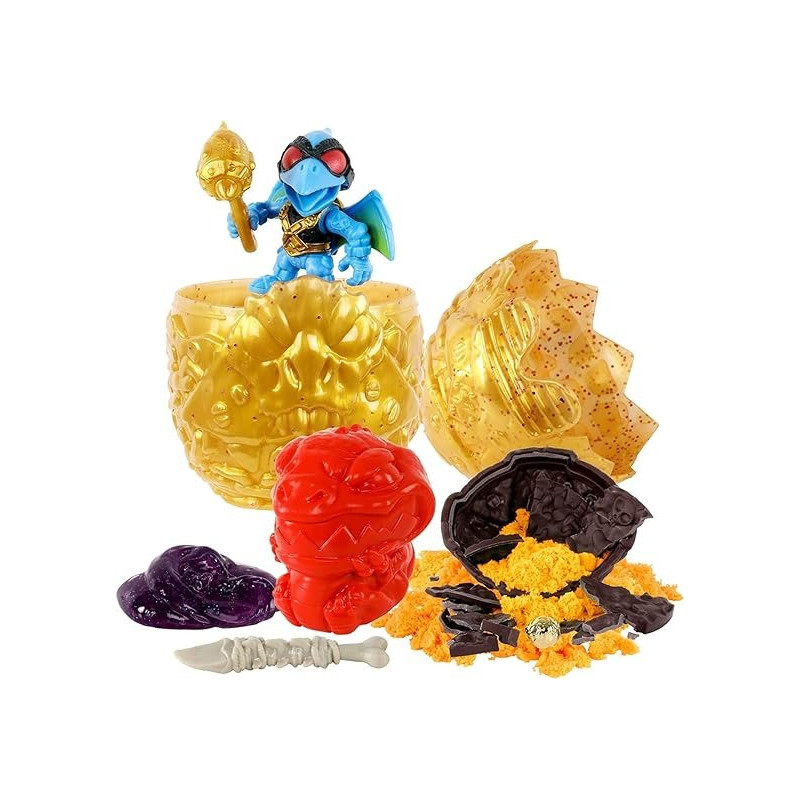 Treasure X Dino Gold Armored Egg Asst, 41720