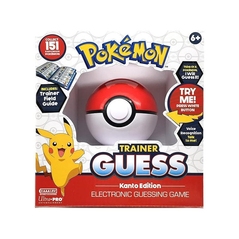 Pokemon Ultra Pro Trainer Guess Kanto Board Game, 1123103