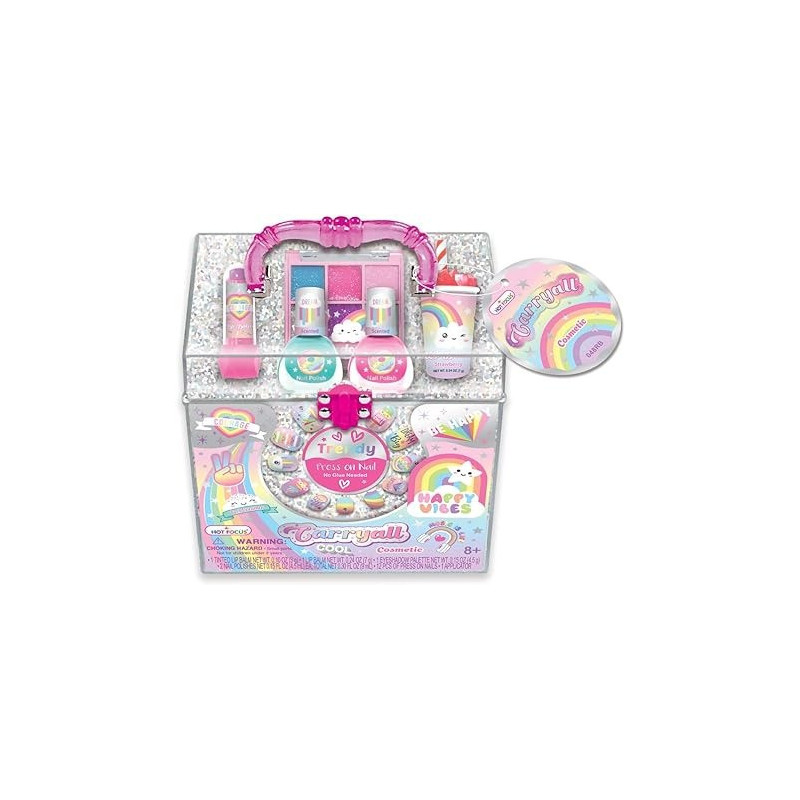 Hot Focus Rainbow Cosmetic Set, 048RB