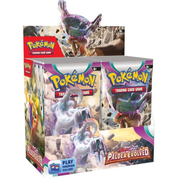 Pokemon TCG Scarlet and Violet, Paldea Evolved Booster Box, 185-85349