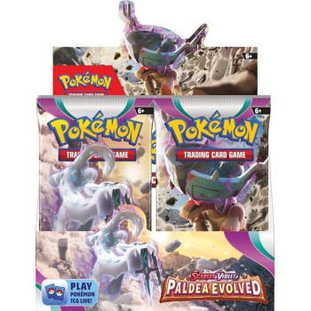 Pokemon TCG Scarlet and Violet, Paldea Evolved Booster Box, 185-85349