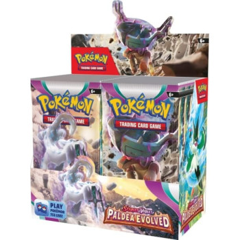 Pokemon TCG Scarlet and Violet, Paldea Evolved Booster Box, 185-85349