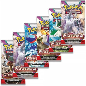 Pokemon TCG Scarlet and Violet, Paldea Evolved Booster Box, 185-85349