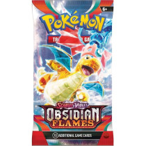 Pokemon TCG Scarlet and Violet 3 Obsidian Flames Booster, 186-85374