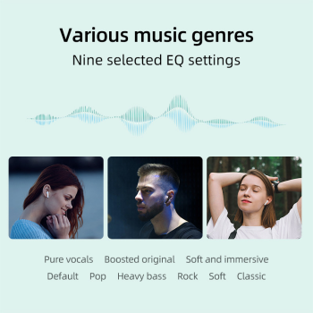 QCY T29 Ailybuds Lite Truly Wireless Earbuds With Bionic Arc Design,Strong 5.3 Bluetooth Connection, 28 Hours Battery Life, & 68 ms Low Latency (White)