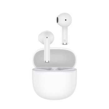 QCY T29 Ailybuds Lite Truly Wireless Earbuds With Bionic Arc Design,Strong 5.3 Bluetooth Connection, 28 Hours Battery Life, & 68 ms Low Latency (White)