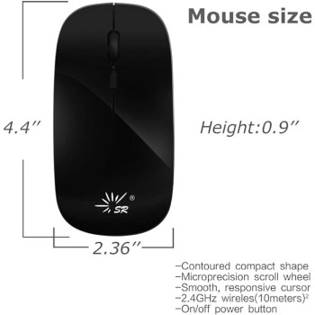 SR-Wireless Mouse, 2.4G