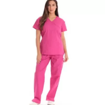 Generic Rose Pink Y-Neck...