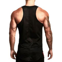 Solid Vest For Men, Black