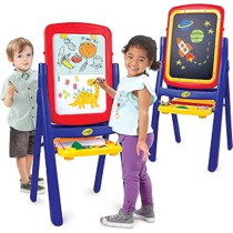 Qwikflip 2-Sided Easel Blue 