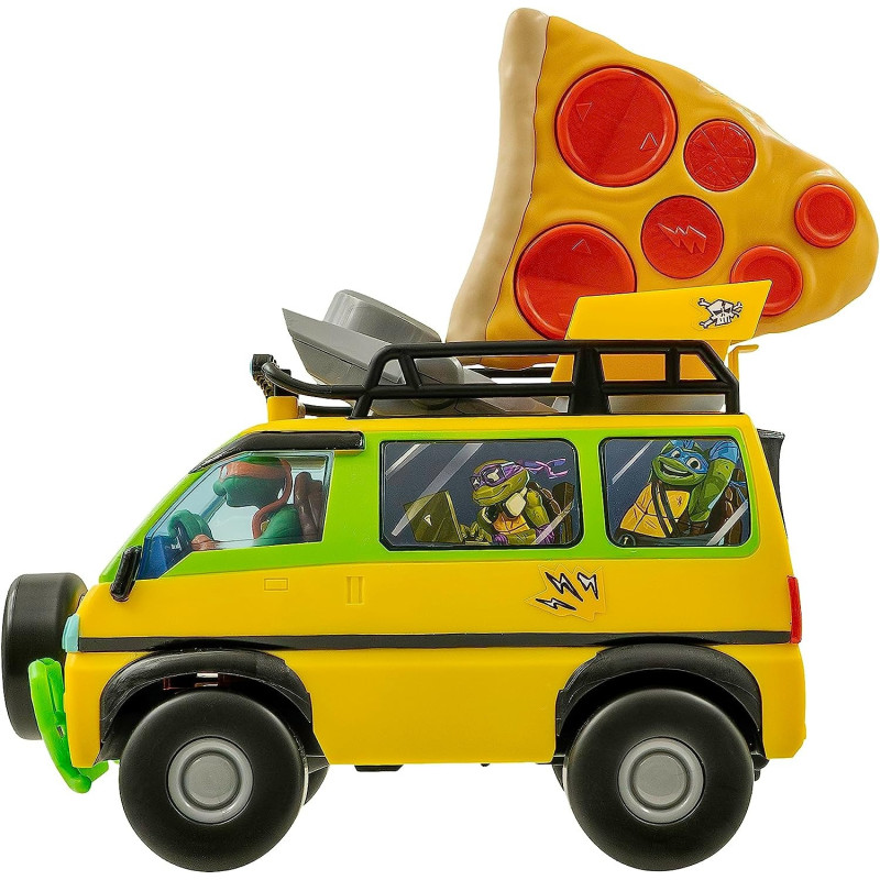 Teenage Mutant Ninja Turtles Mutant Mayhem Rc Pizza Blaster Vehicle 71038
