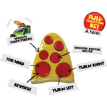 Teenage Mutant Ninja Turtles Mutant Mayhem Rc Pizza Blaster Vehicle 71038