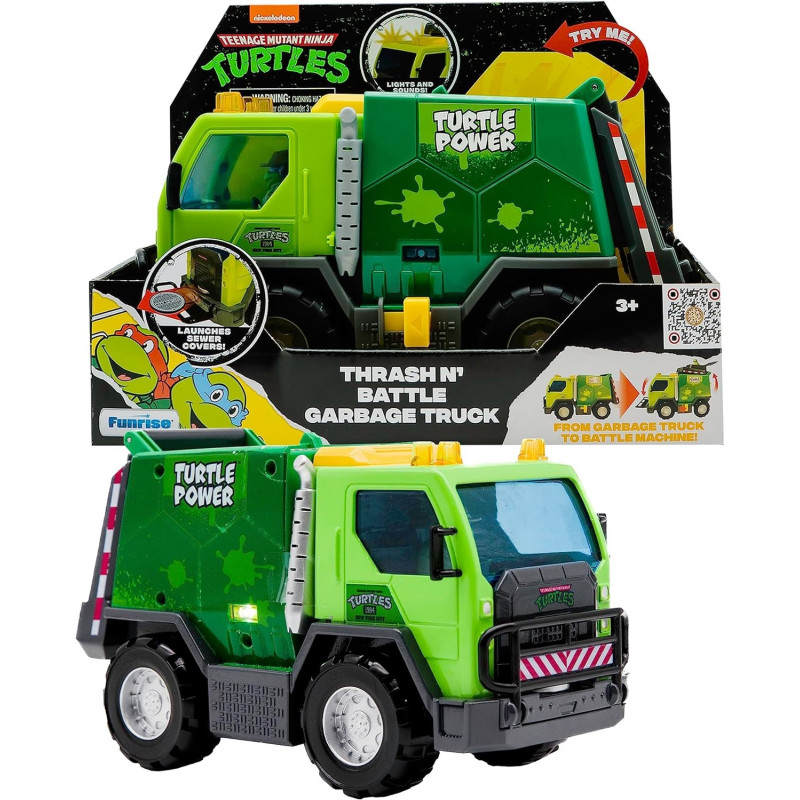 Teenage Mutant Ninja Turtles Thrash 'N Battle Garbage Truck 71045