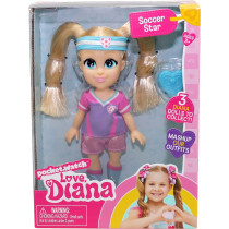 Love Diana Doll Soccer Star 6 Inch 20517
