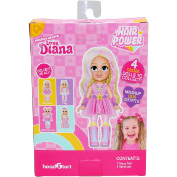 Love Diana Doll Hair Power 6 Inch 20931