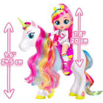 Cry Babies BFF Fashion Doll Dreamy And Ream The Unicorn 87798