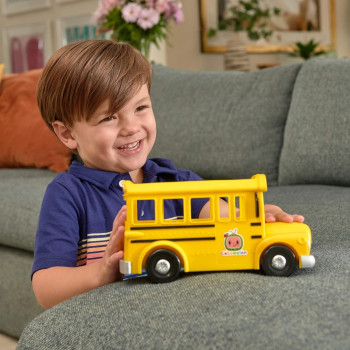 Cocomelon Musical Yellow School Bus With Jj Figure CMW0015