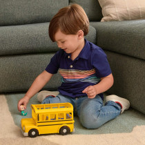 Cocomelon Musical Yellow School Bus With Jj Figure CMW0015