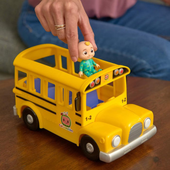 Cocomelon Musical Yellow School Bus With Jj Figure CMW0015