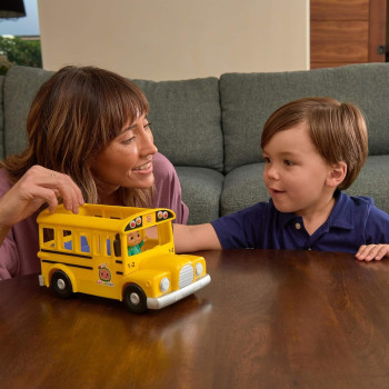 Cocomelon Musical Yellow School Bus With Jj Figure CMW0015