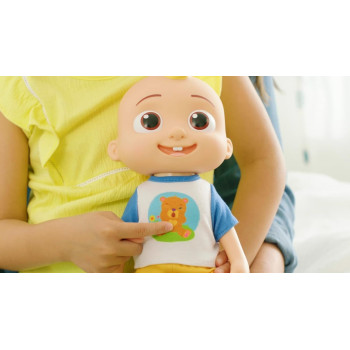 Cocomelon Deluxe Interactive Jj Doll Plush CMW0058