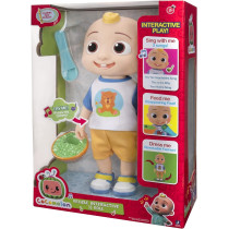 Cocomelon Deluxe Interactive Jj Doll Plush CMW0058
