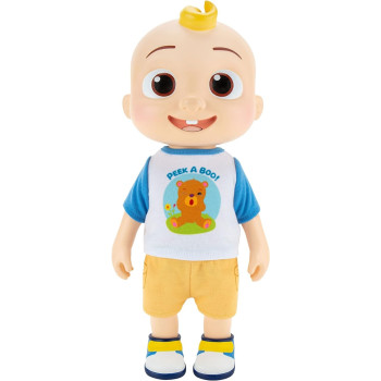 Cocomelon Deluxe Interactive Jj Doll Plush CMW0058