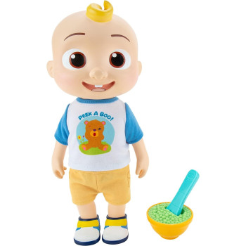 Cocomelon Deluxe Interactive Jj Doll Plush CMW0058