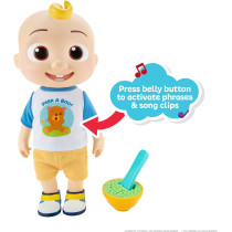 Cocomelon Deluxe Interactive Jj Doll Plush CMW0058