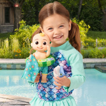 Cocomelon Splish Splash Jj Doll With Shark Bath Squirter CMW0306