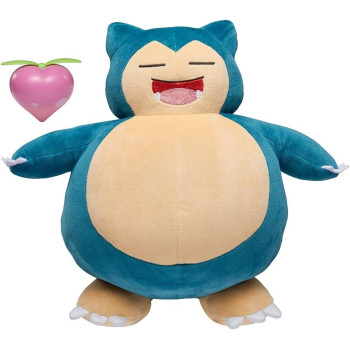 Pokemon Snooze Action Snorlax Plush 10-Inch PKW0027