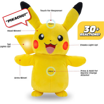 Pokemon Electric Charge Pikachu 10 Inch Plush PKW2365