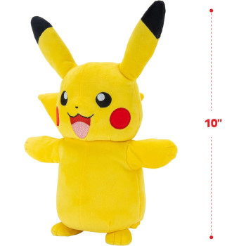 Pokemon Electric Charge Pikachu 10 Inch Plush PKW2365