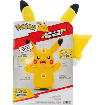 Pokemon Electric Charge Pikachu 10 Inch Plush PKW2365