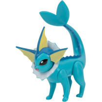 Pokemon Battle Figure Set Vaporeon Plus Rockruff Plus Bellossom PKW3048