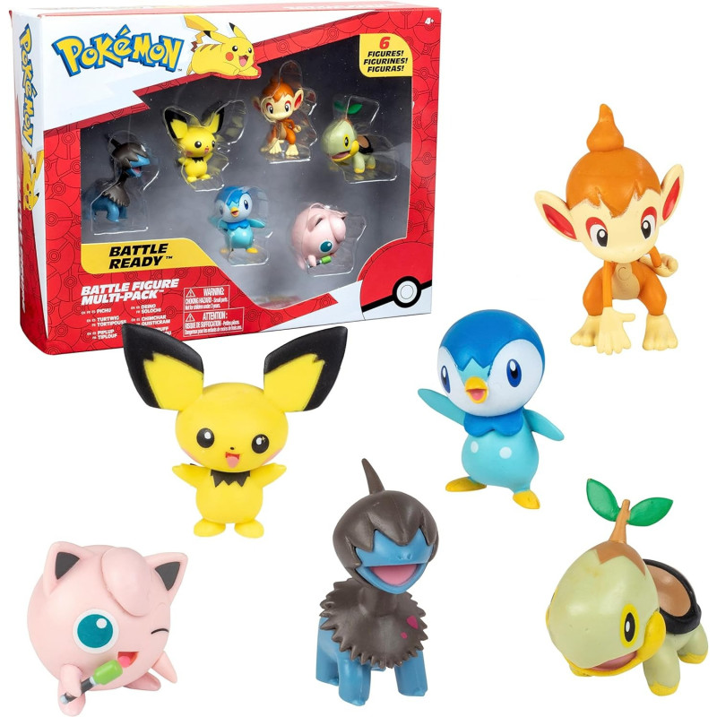 Pokemon Battle Figure Multi 6-Pack PKW3061