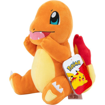 Pokemon Happy Charmander Plush 8 Inch