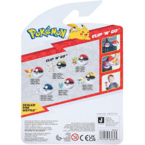 Pokemon Clip 'N Go Mankey And Nest Ball Pkw3136