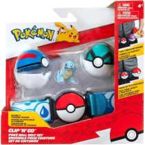 Pokemon Clip 'N Go Poke Ball Belt Set Blue PKW3161
