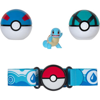 Pokemon Clip 'N Go Poke Ball Belt Set Blue PKW3161