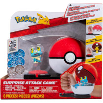Pokemon Surprise Attack Game Froakie Plus Poke Ball PKW3167