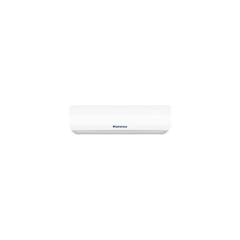 Haiwoo Air Conditioner 1 Ton Capacity 12000 BTU, T1 Highly Efficient Tropical Compressor, White Colour