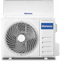 Haiwoo Air Conditioner 1 Ton Capacity 12000 BTU, T1 Highly Efficient Tropical Compressor, White Colour