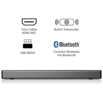 Hisense Sound Bar With Built - In Subwoofer 108W