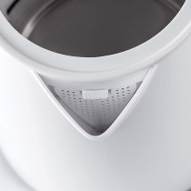 Black+Decker Concealed Coil Kettle, White, 1.7 Litres