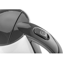 Black+Decker Concealed Coil Kettle, White, 1.7 Litres