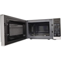 Sharp 20 Liter Digital Solo Microwave, Silver, R-20MT-S With 6 Auto Cooking Menu