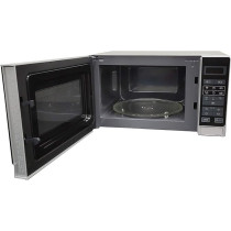 Sharp 20 Liter Digital Solo Microwave, Silver, R-20MT-S With 6 Auto Cooking Menu